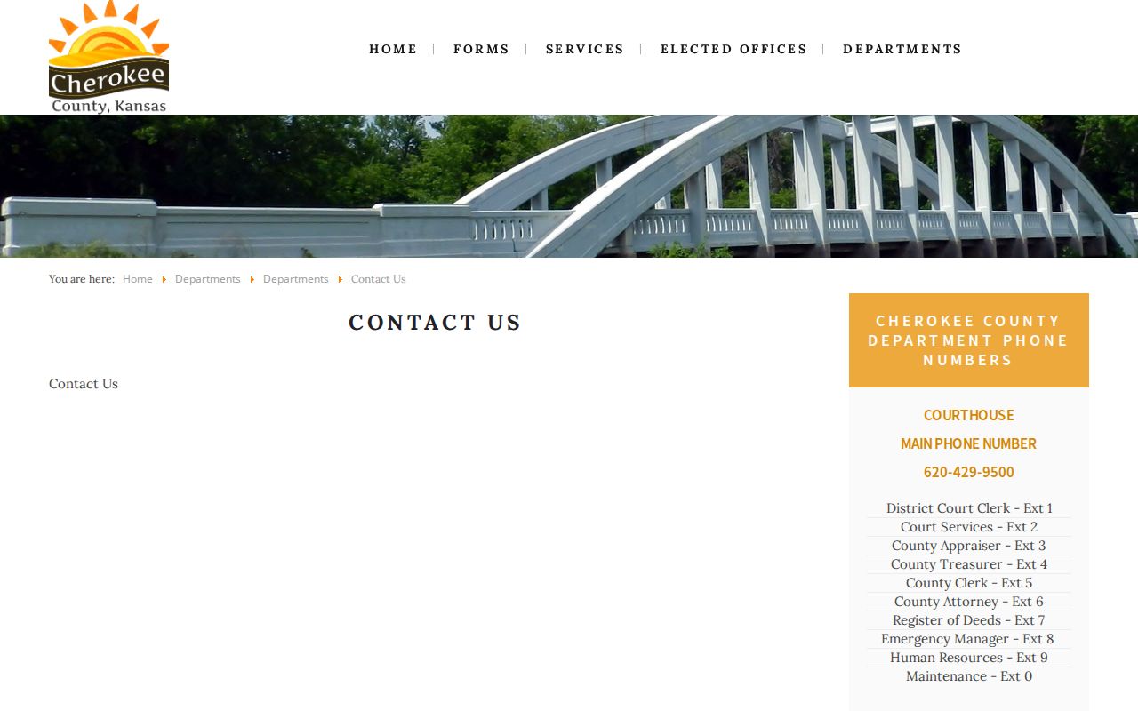 Cherokee County court docket courthouse contact information